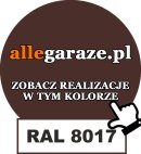 RAL8017 - czekoladowy brąz