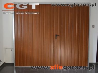Brama garażowa dwuskrzydłowa - CGT BURNUS s.c.